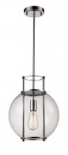 Trans Globe PND-2030 PC - 1LT-PENDANT GLASS GLOBE-PC